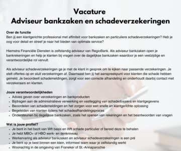 Vacatures